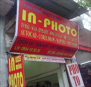Bảng hiệu photocopy nhanh, độc đáo, uy tín - Quảng Cáo ATA