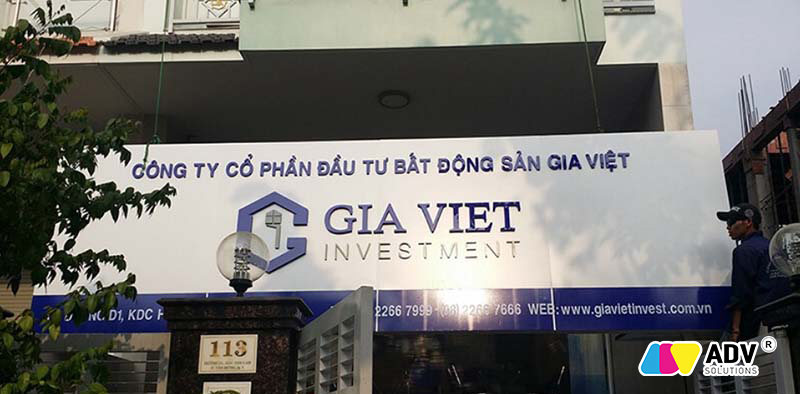 Bảng hiệu bất động sản