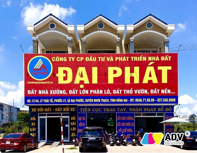 Biển hiệu ký gửi, buôn bán nhà đất