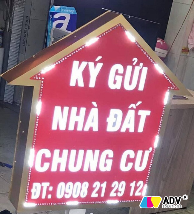 Biển nhà đất tole in kỹ thuật số