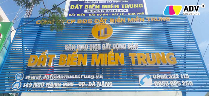 Biển quảng cáo mua bán nhà đất